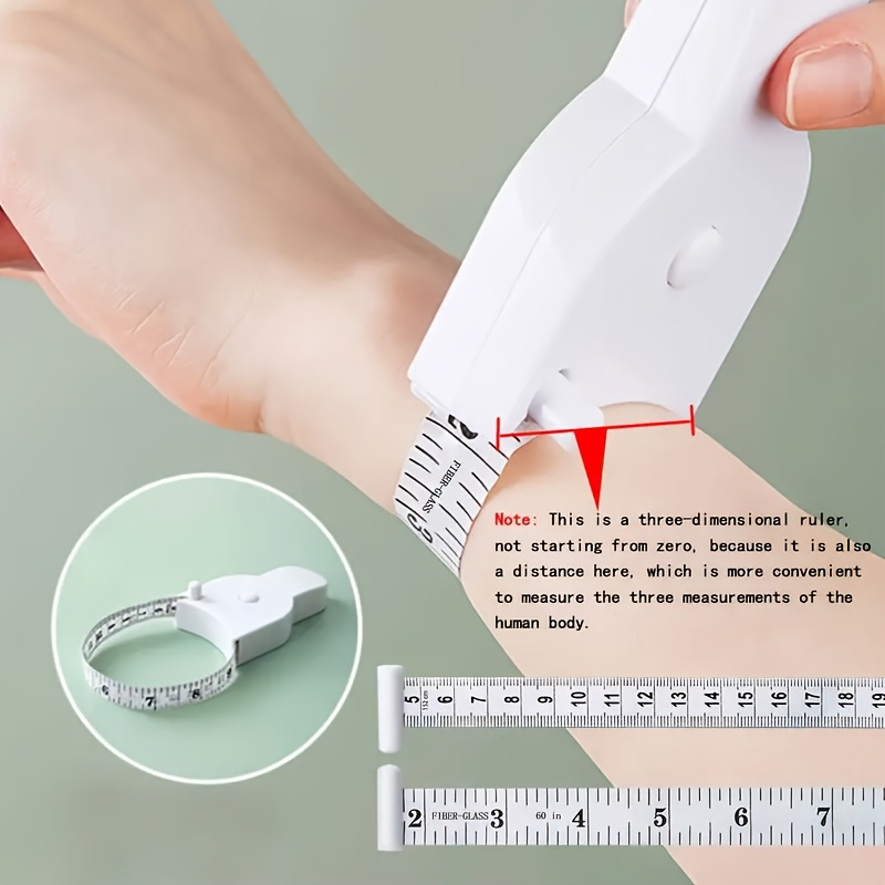 White Automatic Telescopic Tap - Sewing Gauge Ruler avis et prix