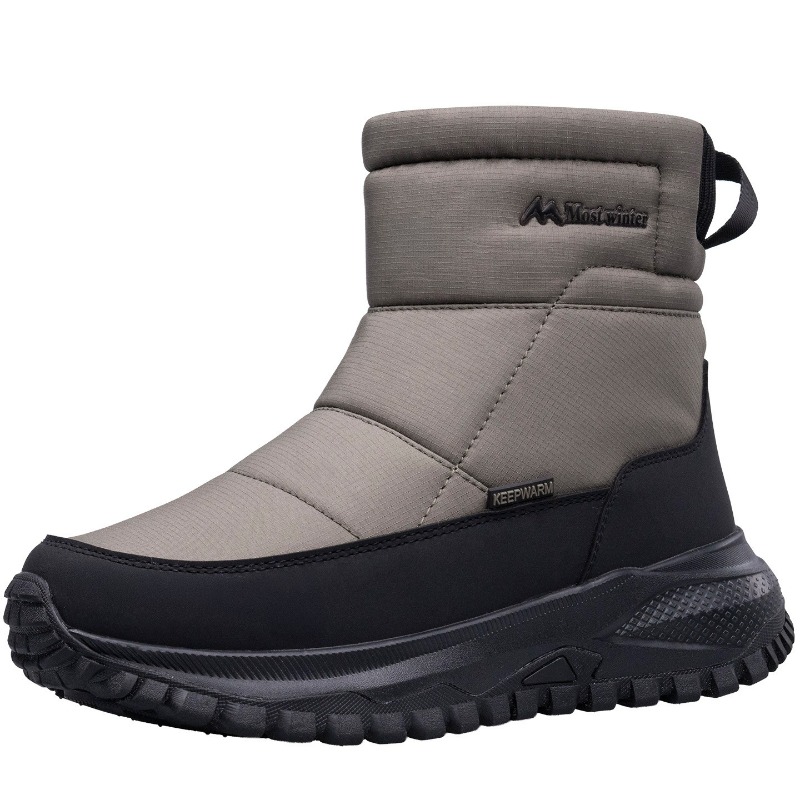 Men's Boots Warm Snow Boots Wa - Sewing Zipper avis et prix