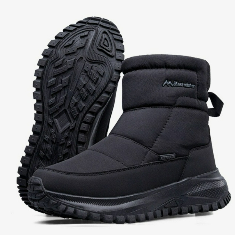 Men's Boots Warm Snow Boots Wa - Sewing Zipper avis et prix