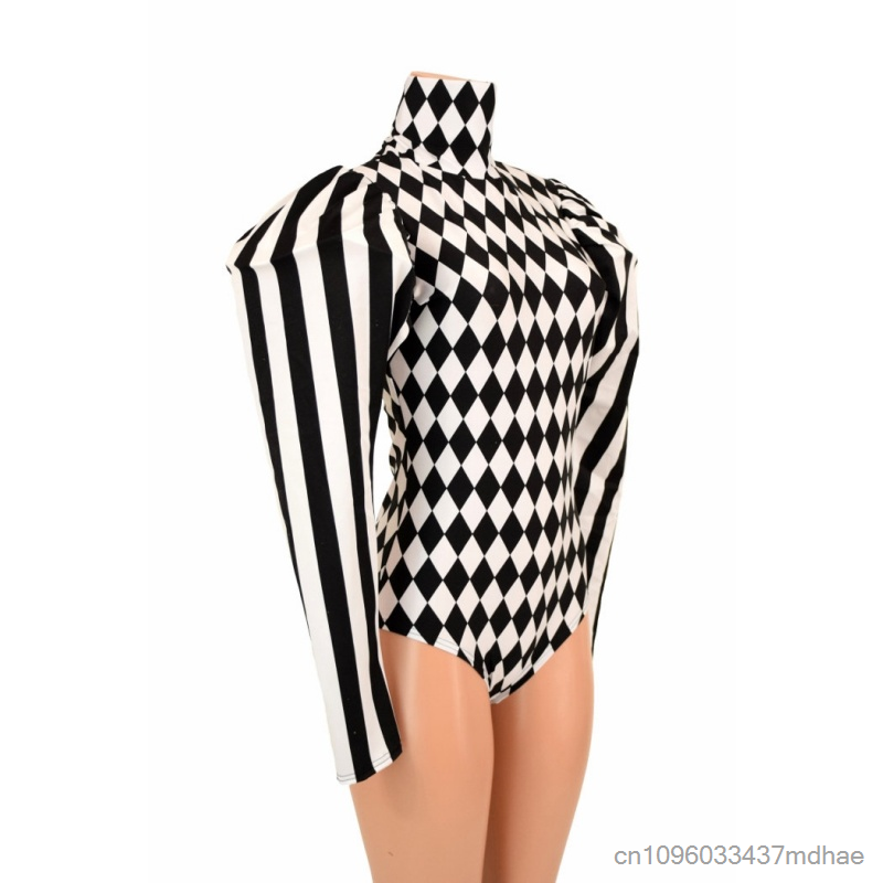 Circus Clown Cosplay Black Whi - Shoulder Pad Set In avis et prix