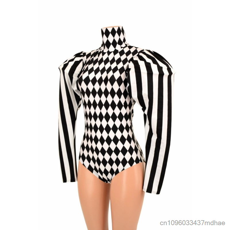 Circus Clown Cosplay Black Whi - Shoulder Pad Set In avis et prix