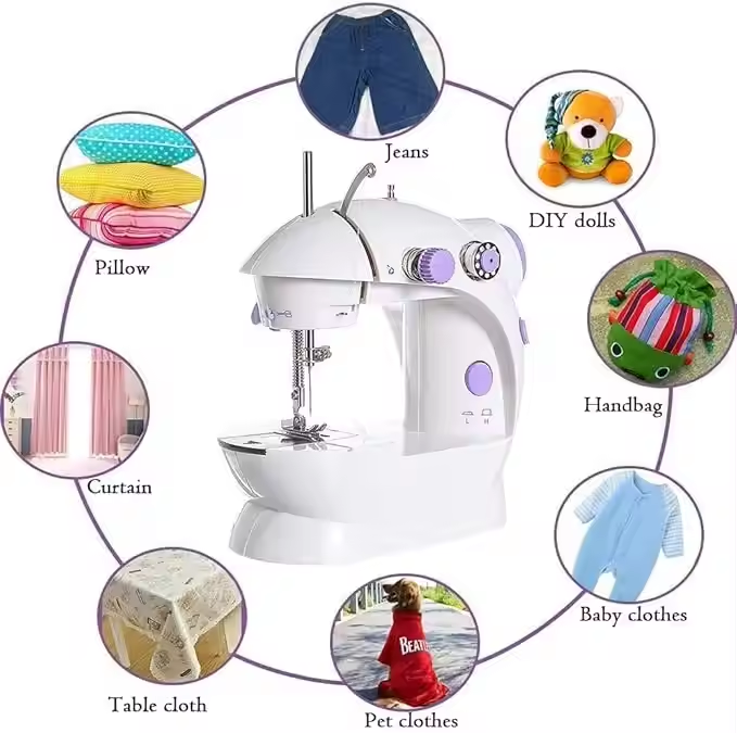 Mini Electric Domestic Home Us - Textile Sewing Machine Price avis et prix