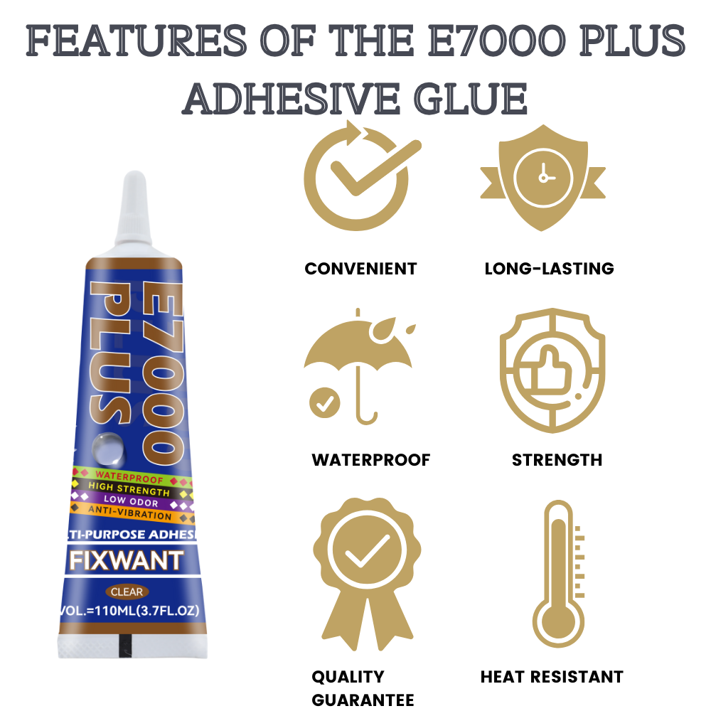 E7000 PLUS Multi-Purpose Glue  - Fabric Glue Bond avis et prix