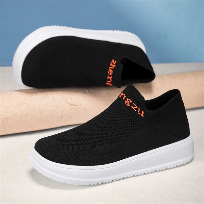 Summer Wide Toe Sneakers For M - Knit Stabilizer Stretch avis et prix